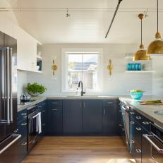 Blue Small Kitchen Photos Hgtv