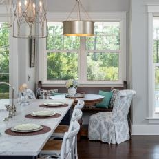 Classic, Casual Family Kitchen