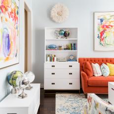 Textured And Vibrant Kids' Room Details