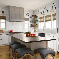 Rustic, Transitional Kitchen