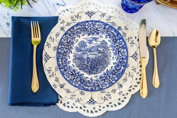 Beautiful, Mismatched Place Settings