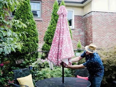 brella lights patio umbrella lighting system with power pod Brighten Up Your Patio Nights With The Best Umbrella Lights