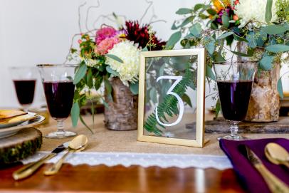 inexpensive table number holders
