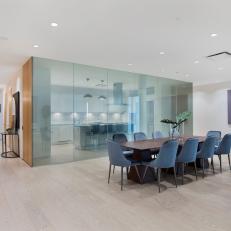 Modern Open Concept Dining Room