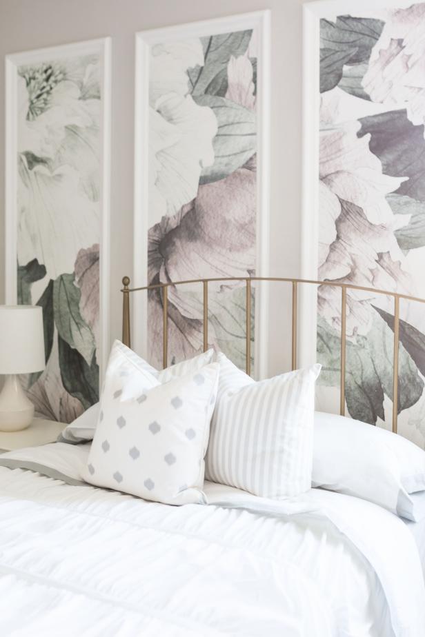 Pink Floral Bedroom Details HGTV