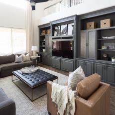 Modern Gray Living Space