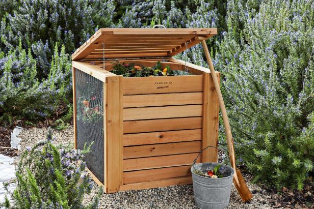 Cedar Compost Bin