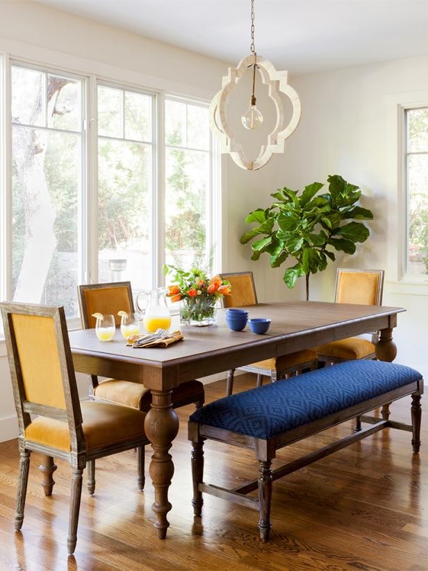 Adding a Bench to Your Dining Table