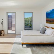Modern Master Bedroom With Zero Energy Design