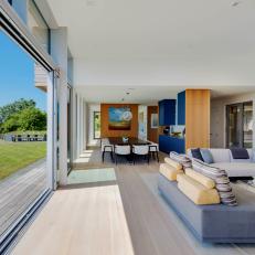 Modern Indoor-Outdoor Living Space