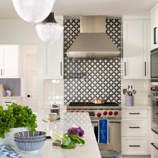 Black-And-White Transitional Kitchen