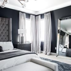 Master Suite With Contemporary Grays