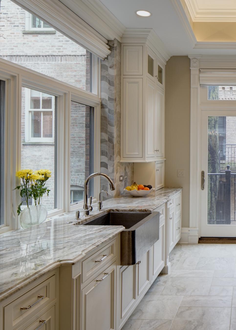 Transitional Kitchen With Triple Tray Ceiling Hgtv