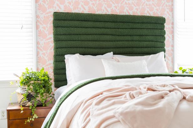 Diy Tufted Headboard From Pool Noodles, How To Make Padded Headboards For Beds