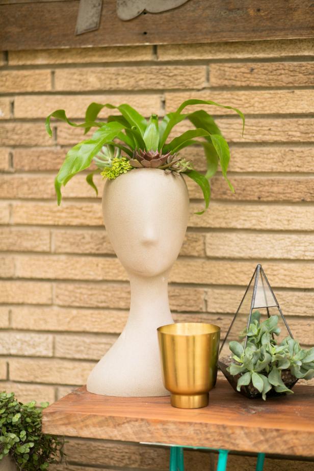 Diy Head Planter Hgtv S Decorating Design Blog Hgtv