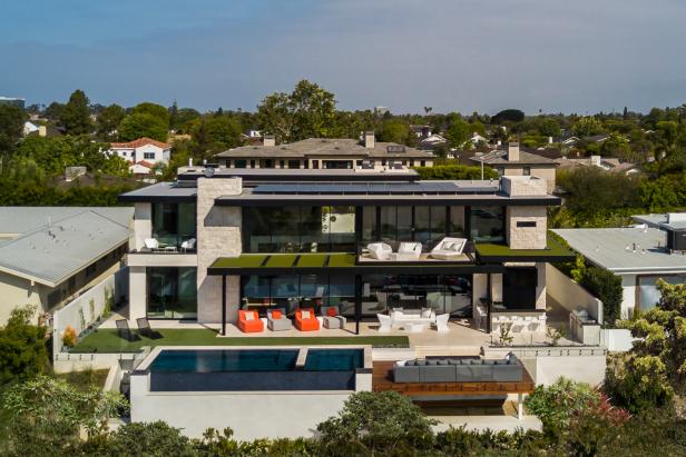 Modern Two Story Mansion Exterior Hgtv