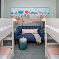 Guest Bedroom With Double Bunk Beds