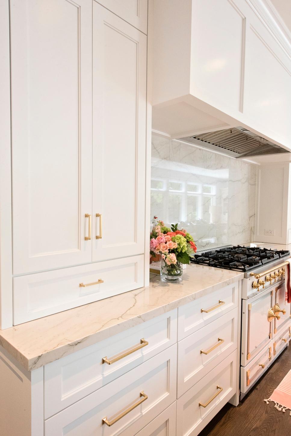 Kitchen Cabinets With Brass Hardware | HGTV