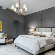Gray Master Bedroom Retreat