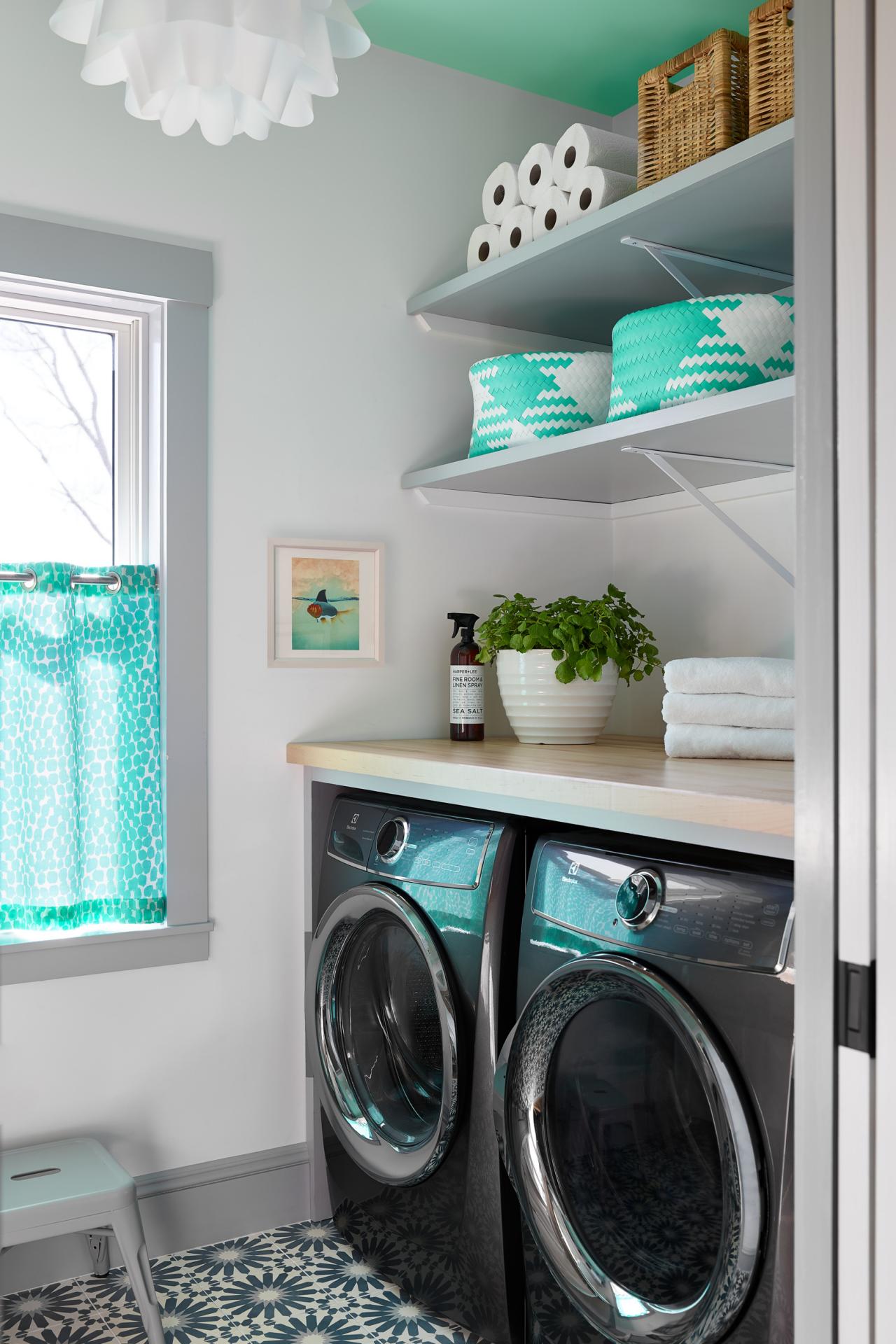 10 Clever Storage Ideas for Your Small Laundry Room | HGTV's Decorating ...