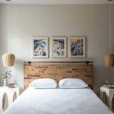 Neutral Bedroom With Greece Photos