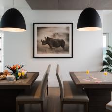Modern Double Dining Room