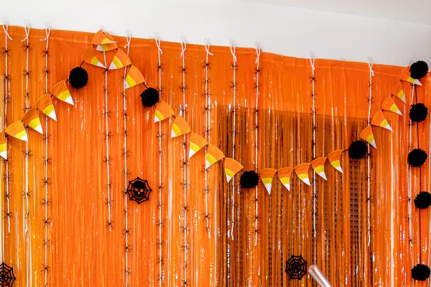 This year treat your walls to Command Hooks. Hang up seasonal décor with removable hooks or Velcro strips, and it'll be that much easier to take it all down and store it away for next year. Because nothing's scarier than having to patch holes after the holidays!