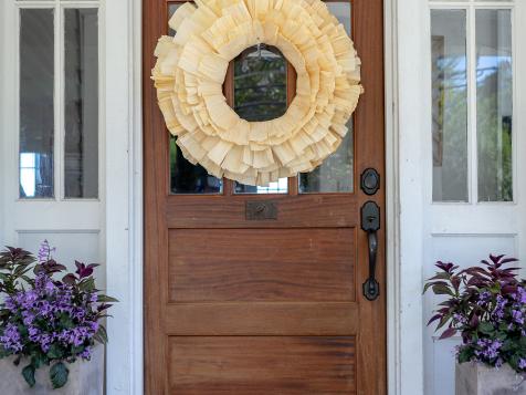 DIY Corn Husk Wreath
