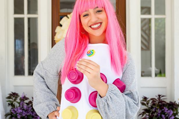Make this adorable costume in a pinch from items you would normally toss in the trash on HGTV.com.