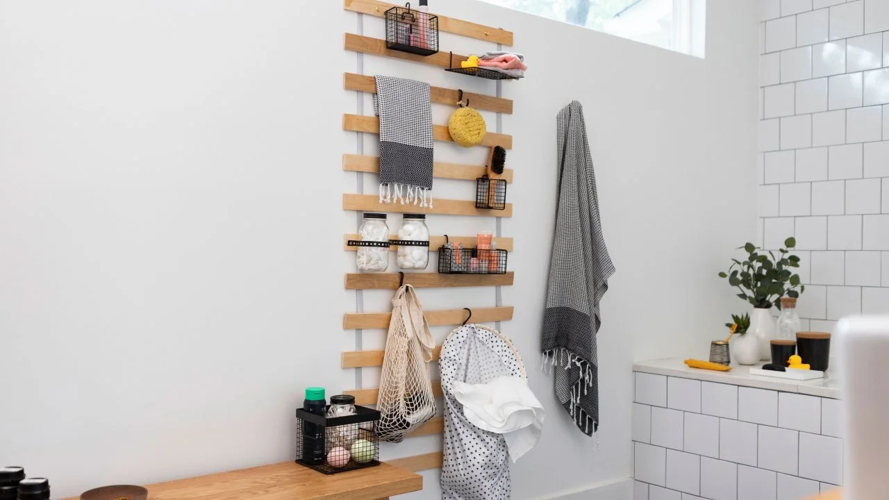 How to Make a Slat Wall Organizer HGTV