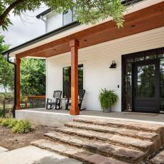 Modern Farmhouse-Style Front Porch