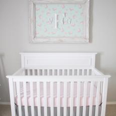Vintage-Inspired Nursery With Classic Crib