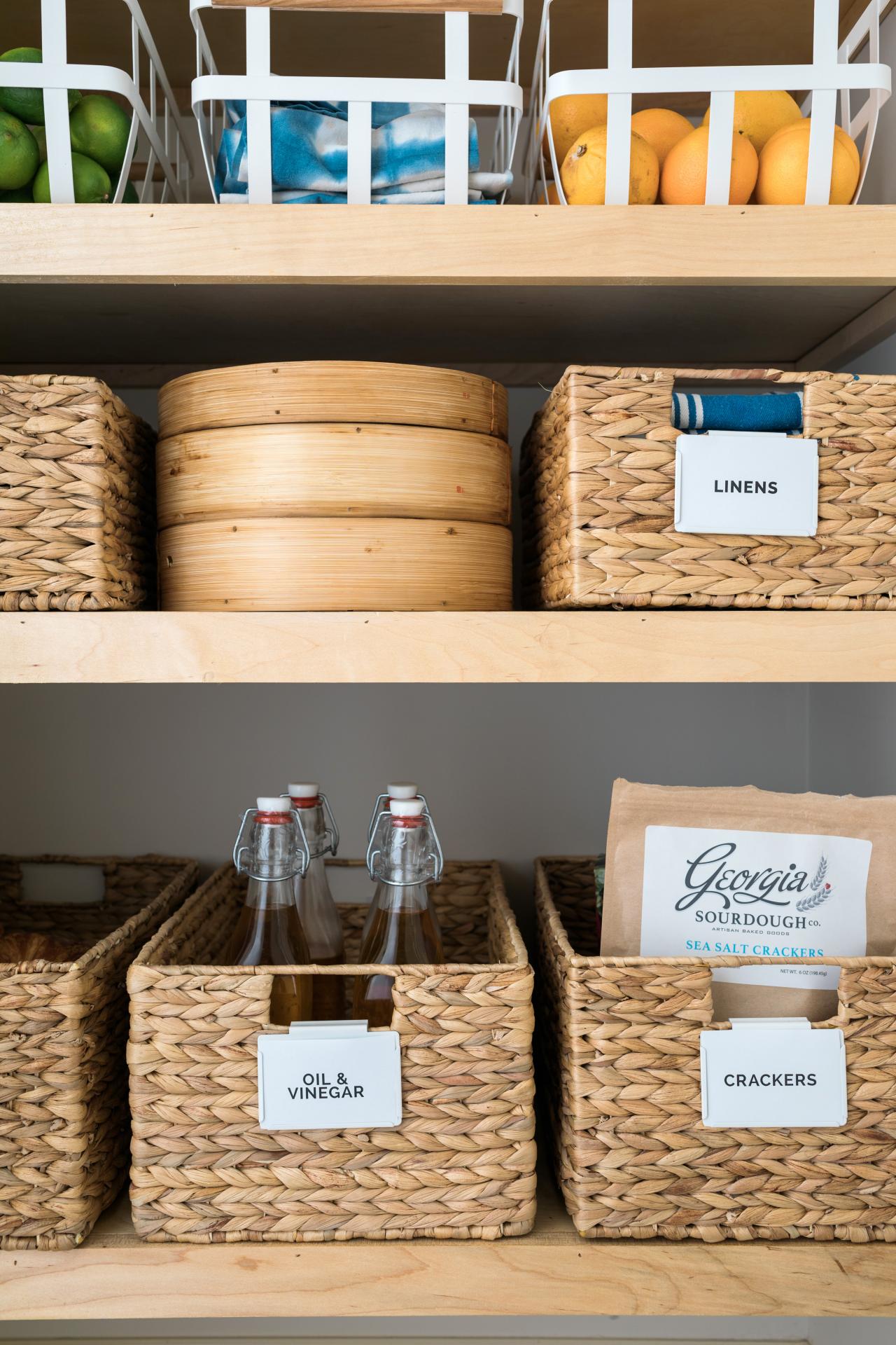 Pantry Organization, Baskets Make A Huge Difference : r/OrganizationPorn