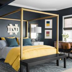 Notre Dame Themed Bedroom