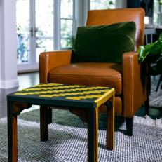 How to Weave a New Top for a Footstool