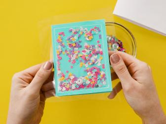 Notebook with Confetti Cover 