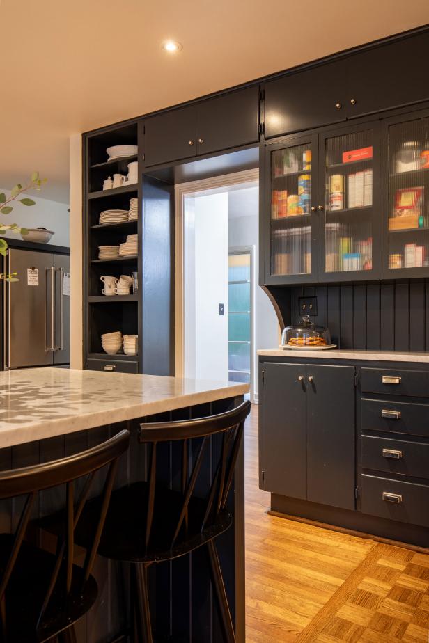 Modern Kitchen With Built-In Storage | HGTV