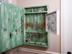 DIY Jewelry Cabinet for Under $25