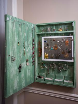 How to Create a Budget Friendly Jewelry Organzier HGTV