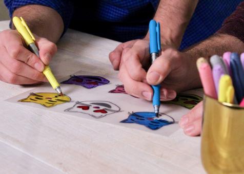 Valentine's Day Shrinky Dinks Food Magnet – Crafty Lumberjacks