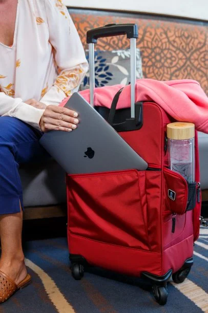 Away luggage vs genius pack on sale