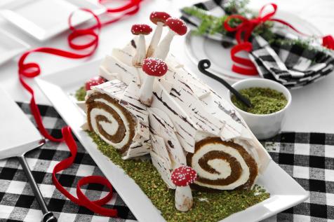 Yule Log Cake (Bûche de Noël) – Lost Recipes Found