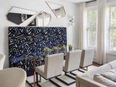 Afro-Chic Dining Space