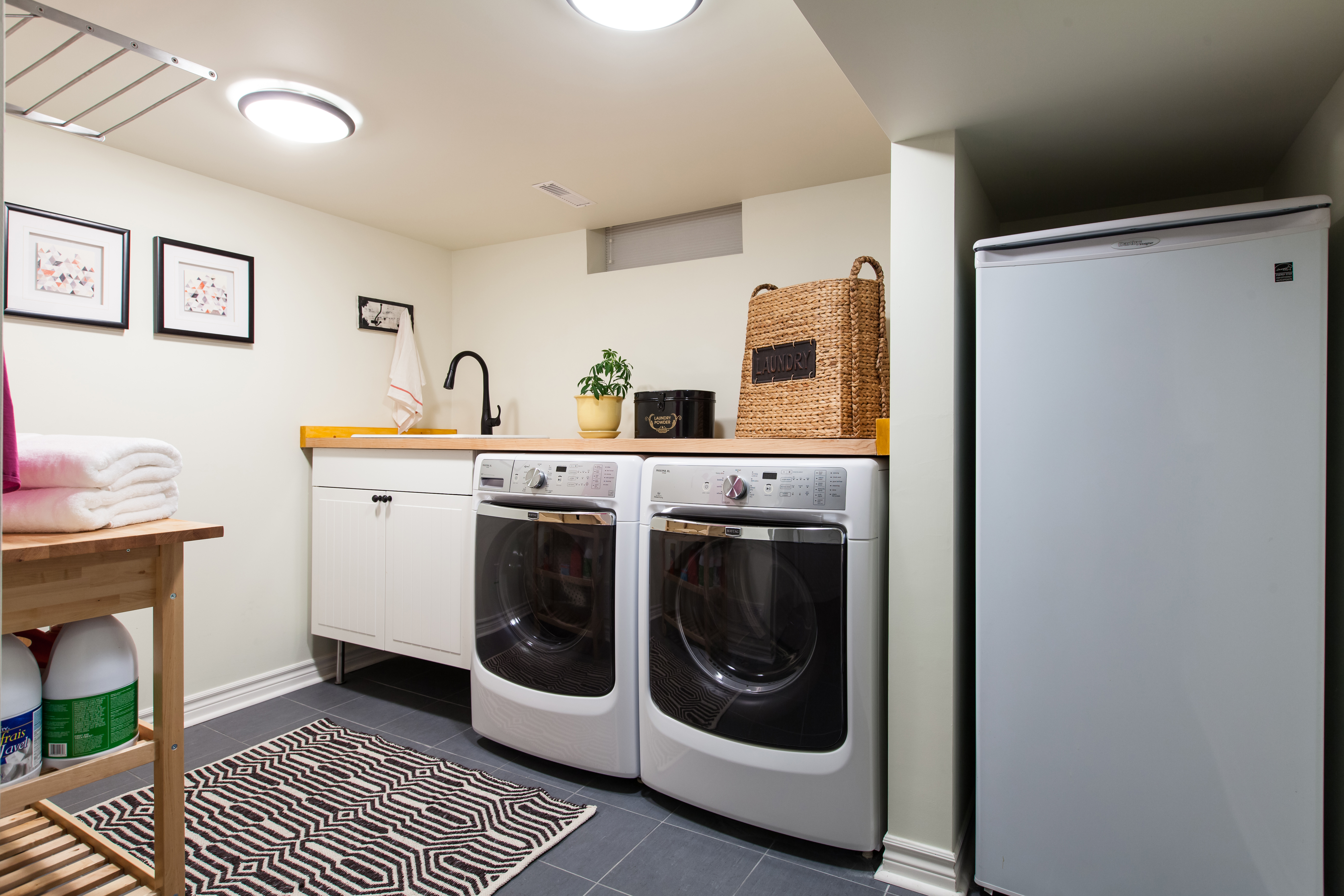 basement laundry room ideas