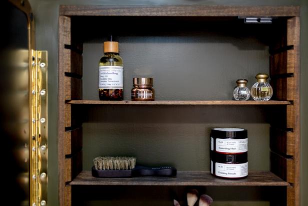 Diy Bathroom Medicine Cabinet, Old Medicine Cabinet Shelf Supports
