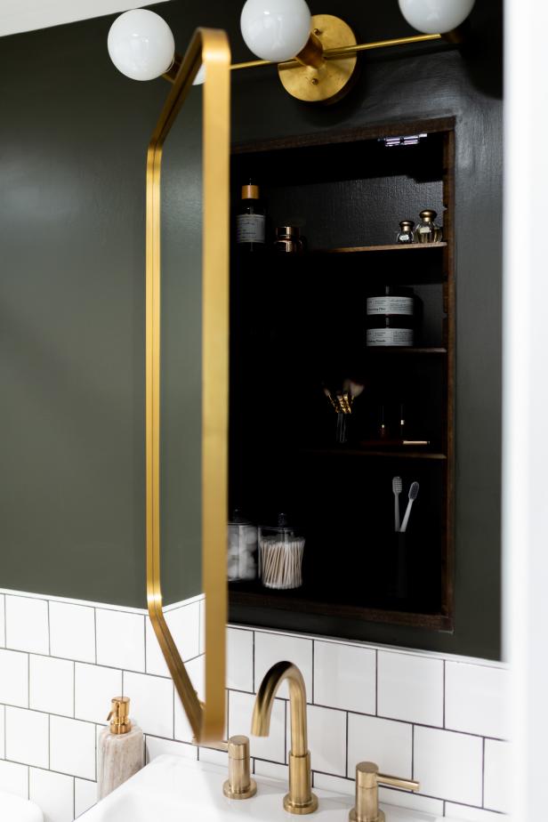 Diy Bathroom Medicine Cabinet, Vanity Medicine Cabinet With Mirror