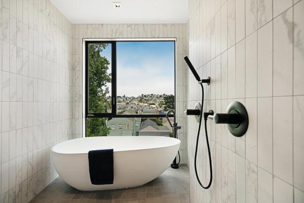 Wet Room and San Francisco View