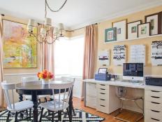 Dining Room/Home Office Combo