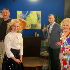 Maureen McCormick and Dolly Norris on HGTV's House Party