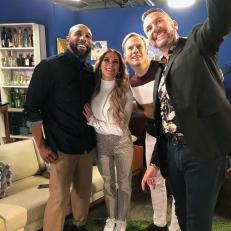 tWitch and Allison Holker Boss on HGTV's House Party